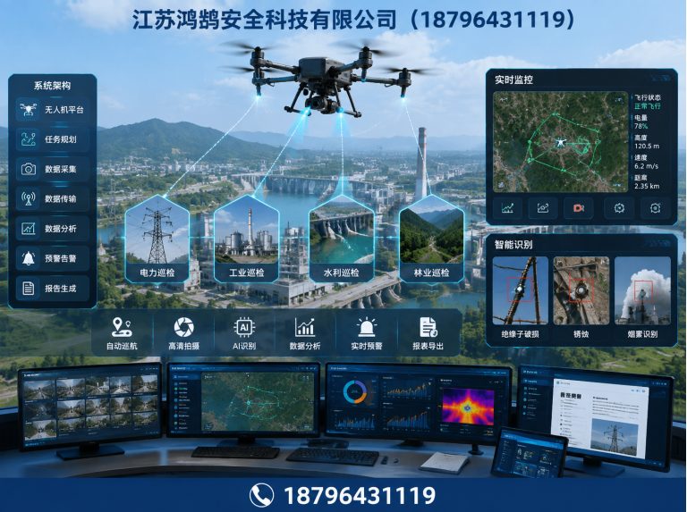 三亚无人机巡检系统展示图